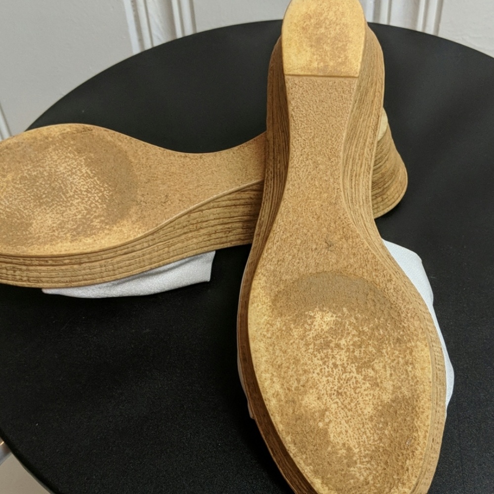 Italian Shoemakers White Mule Sandals (10M) - Picture 4 of 4